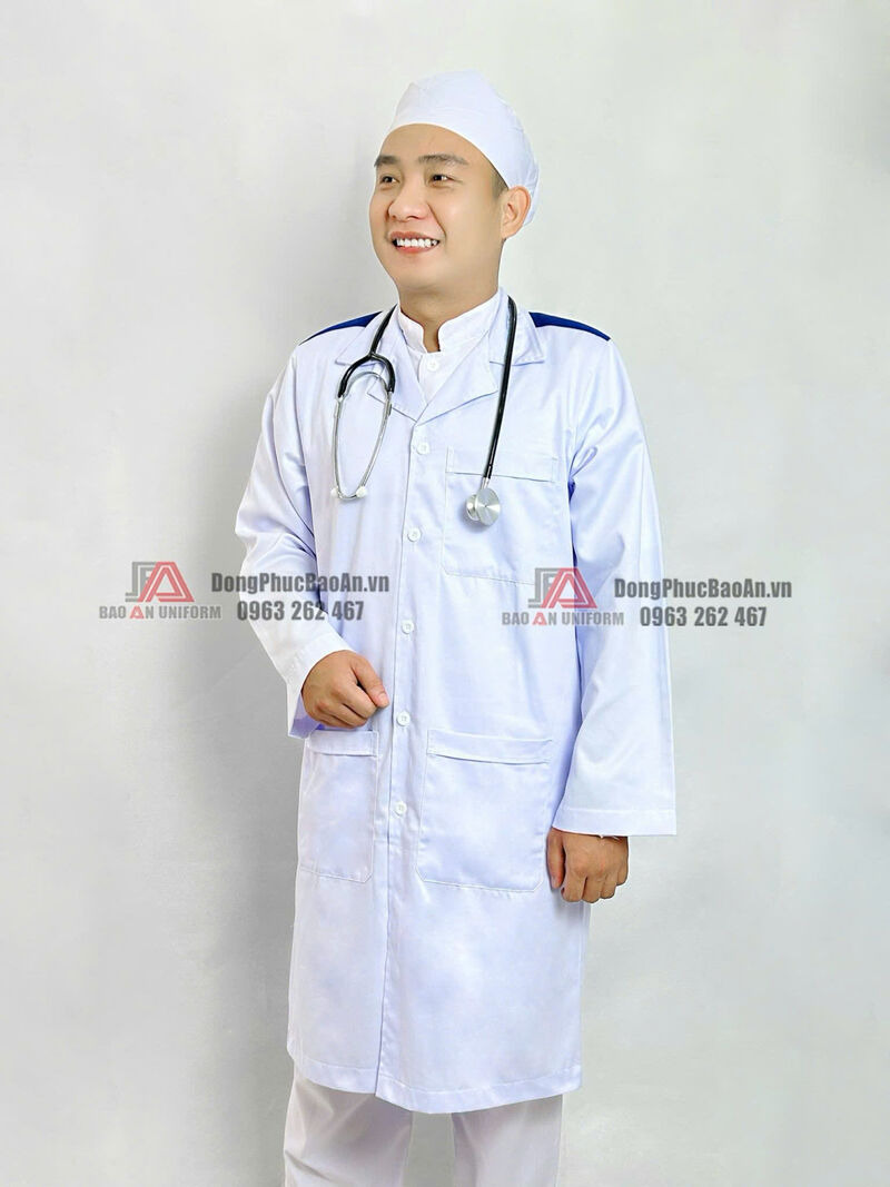 xưởng may áo blouse y tế đẹp, giá tốt