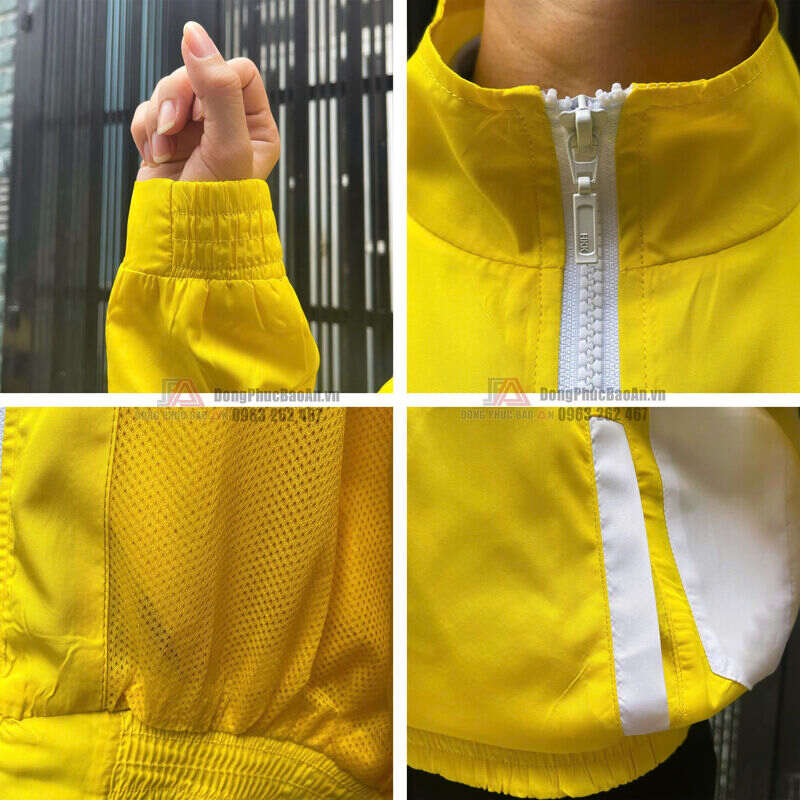 áo khoác gió công ty 2 lớp