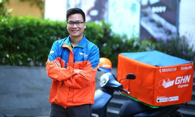 áo khoác nhân viên giao hàng