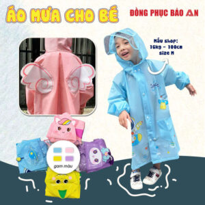 áo mưa cho bé