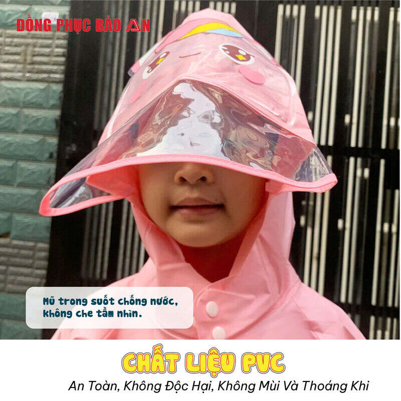 chất liệu áo mưa trẻ em