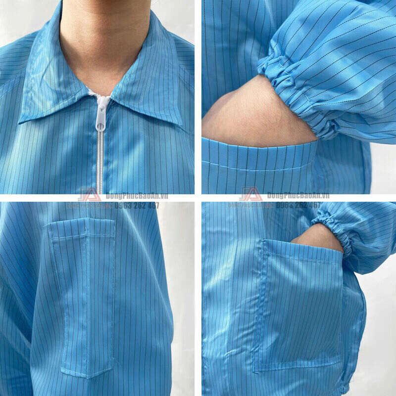 đường may và thiết kế bộ phòng sạch