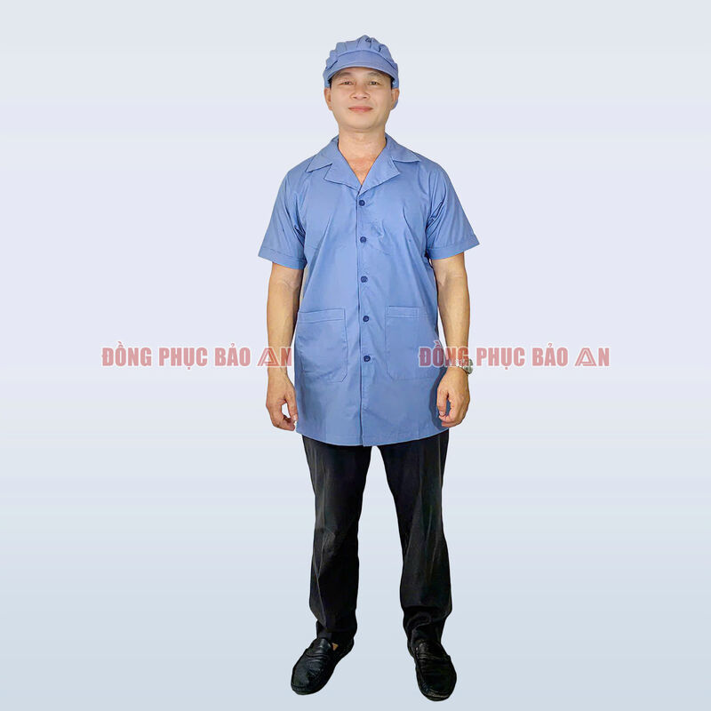 áo đồng phục tạp vụ nam