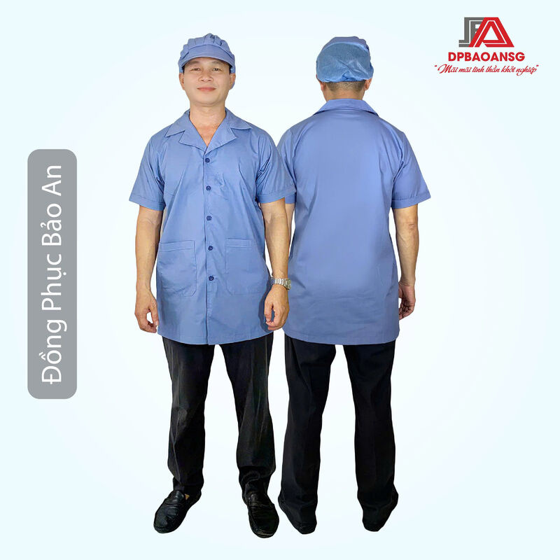 áo tạp vụ nam