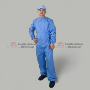 đồ phòng sạch liền thân