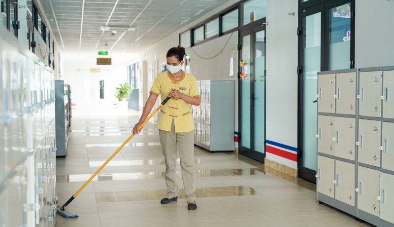 đồng phục tạp vụ