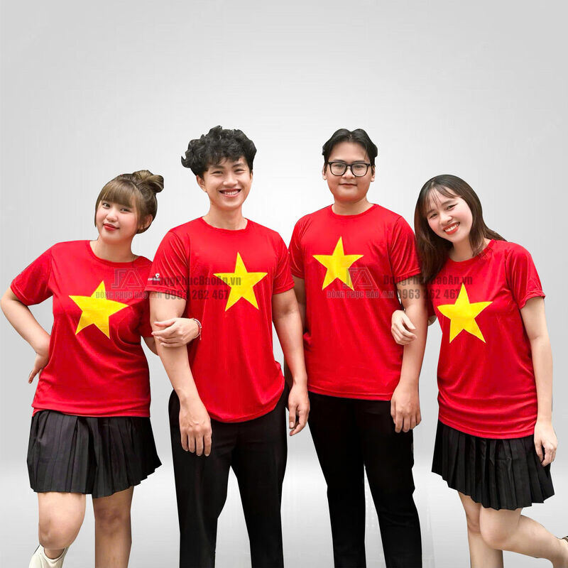 áo cờ đỏ sao vàng