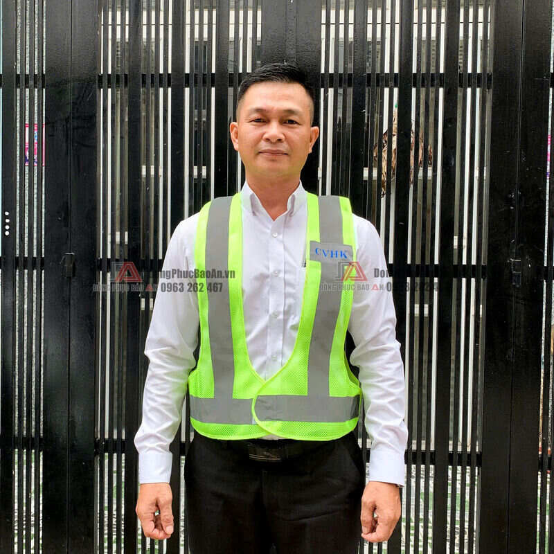 áo ghile lưới phản quang
