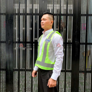 áo lưới ghile phản quang