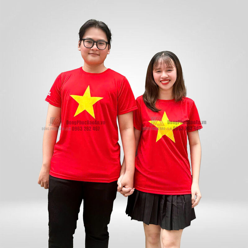 áo thun cờ đỏ