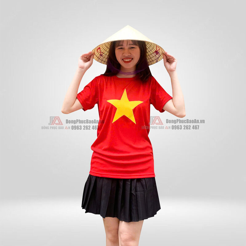 áo thun lá cờ việt nam