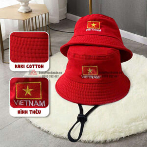 chuyên may thêu nón tai bèo