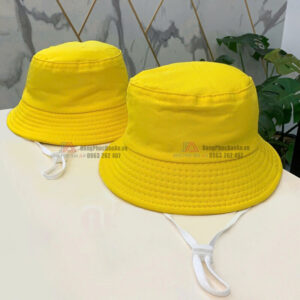 Nón tai bèo trẻ em màu vàng tươi sáng và nổi bật