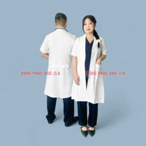 áo blouse bác sĩ nam nữ
