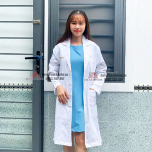 áo blouse thêu tên