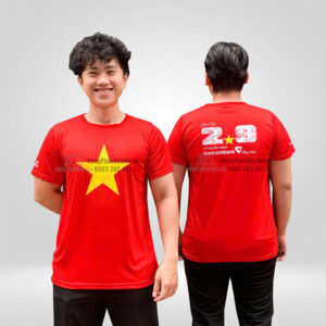 áo thun chạy bộ vietcombank