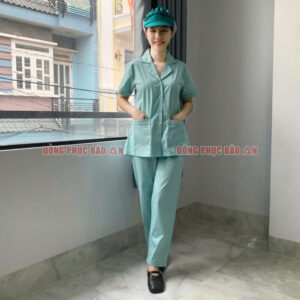 may quần áo cấp dưỡng tạp vụ spa