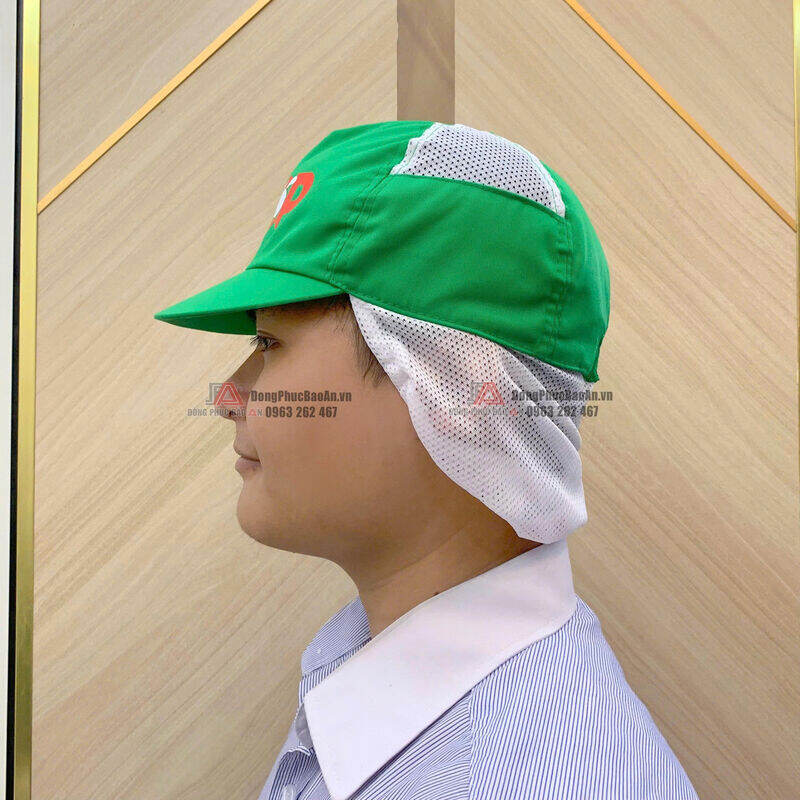 nón vải phối lưới