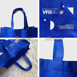 thiết kế túi vải không dệt in logo