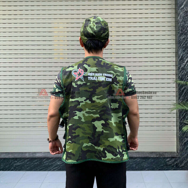 bộ đồng phục rằn ri