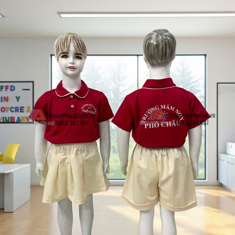 đồng phục mầm non đẹp