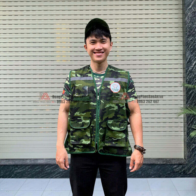 set mũ áo rằn ri