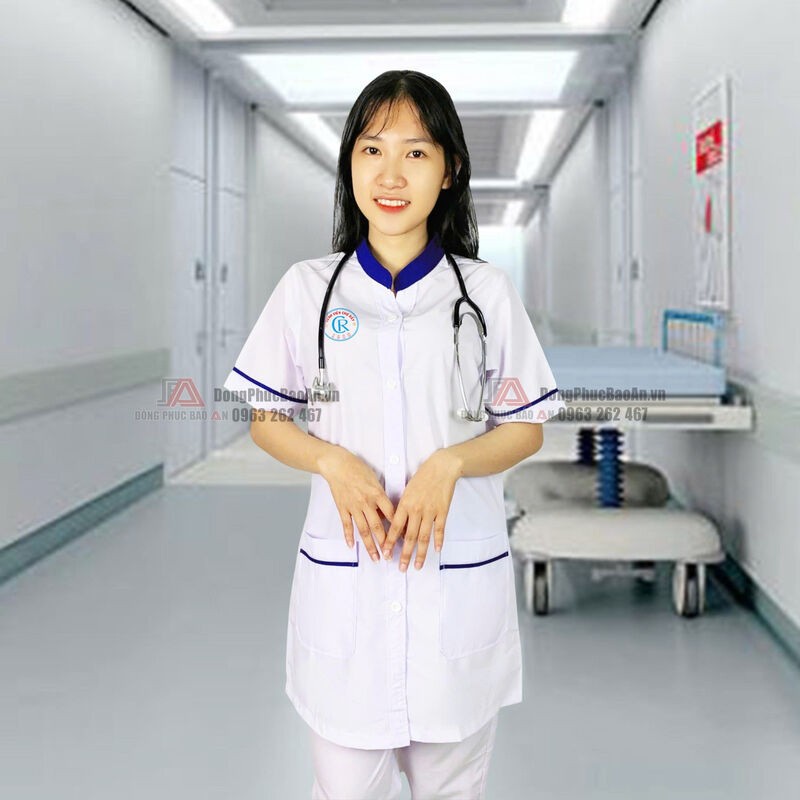 áo điều dưỡng kate silk