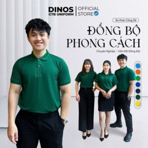 áo thun poly thái cổ trụ