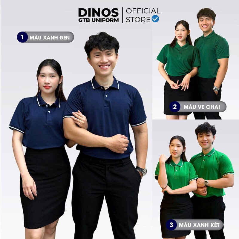 bảng màu áo thun poly thái