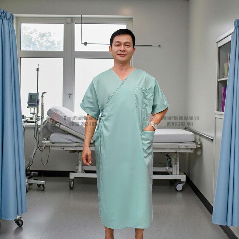 áo bệnh nhân phẫu thuật