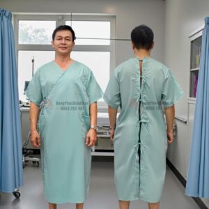 áo choàng phẫu thuật bệnh nhân