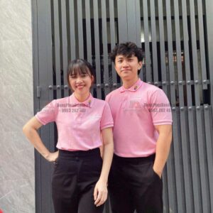 áo polo đồng phục long châu hà nội