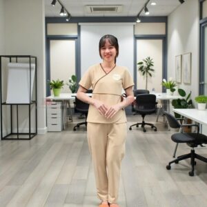 bộ đồng phục spa