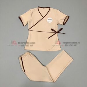 may đồng phục spa đẹp