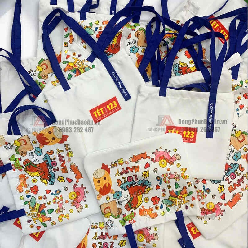 đồng phục bảo an sản xuất túi canvas