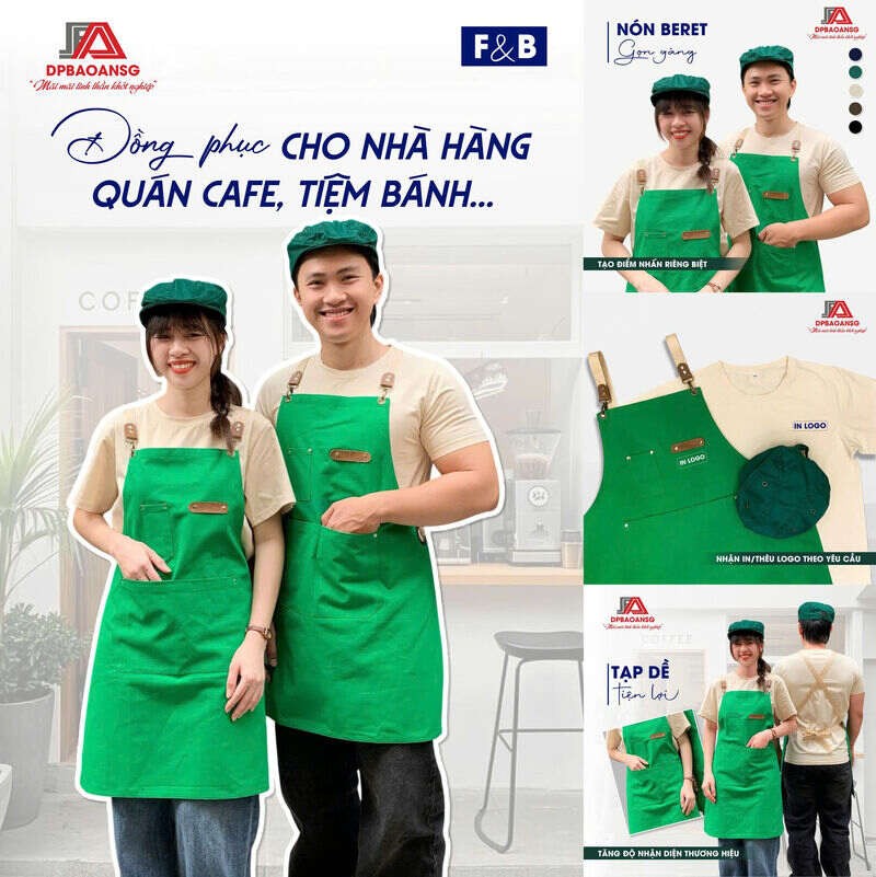 đồng phục quán ăn đẹp