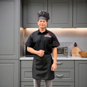 thiết kế áo quán ăn