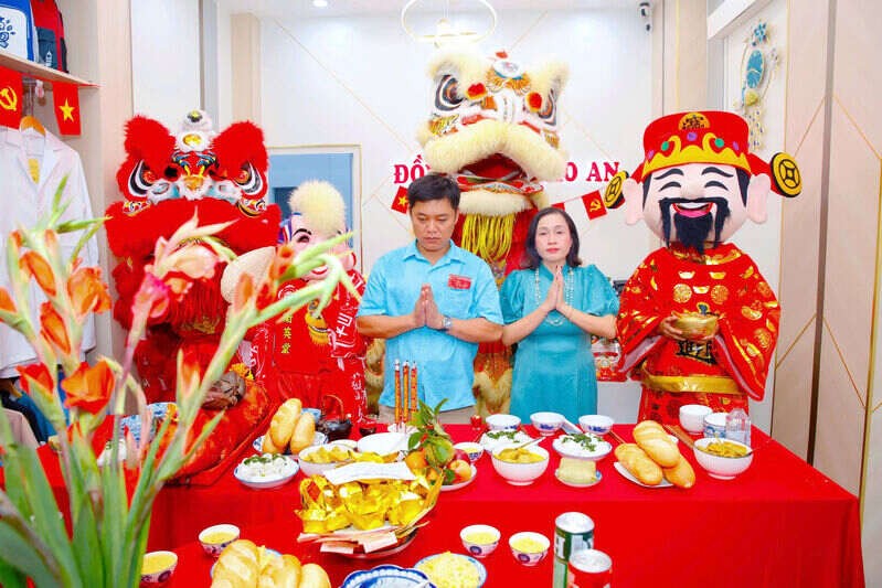 khai trương đồng phục bảo an